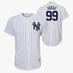 Majestic Yankees White and Blue Jersey